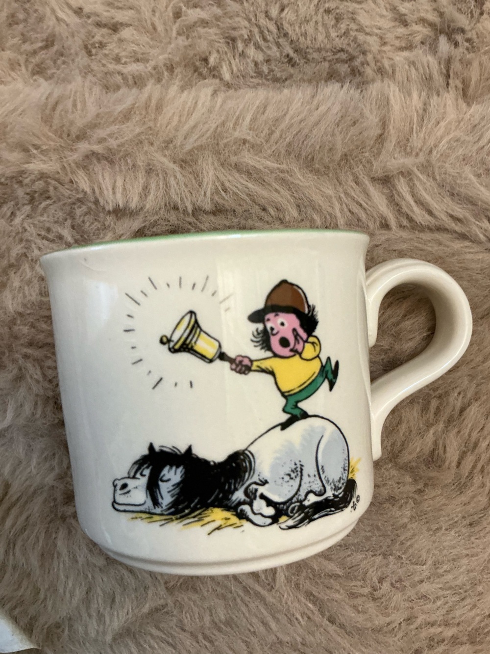 Vintage 1967 Norman Thelwell Pony Mug Grays Aldridge Staffordshire England